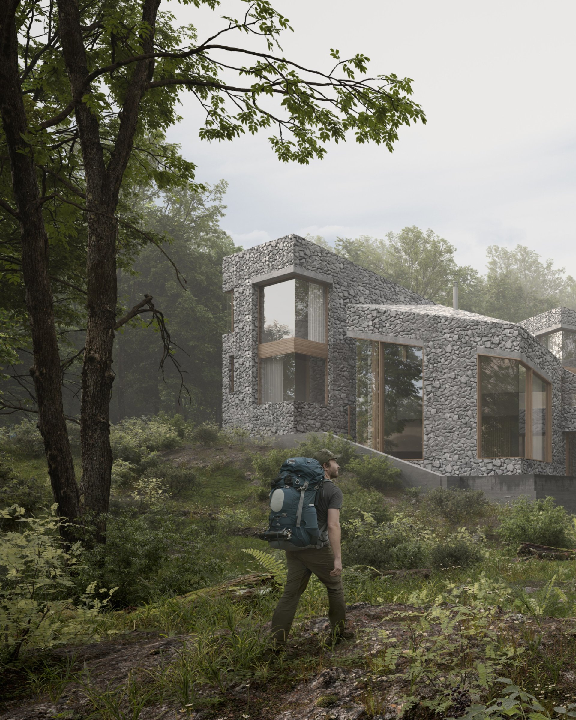 Обложка публикации «Рассказываем журналу HI HOME про южный контекст и дома на реке Бешенка.» — МОА