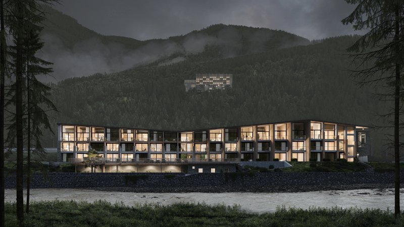 Фото проекта «Гостиница на реке Мзымте» — МОА