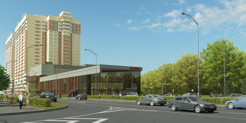 Фото проекта «Торгово-спортивный комплекс» — МОА