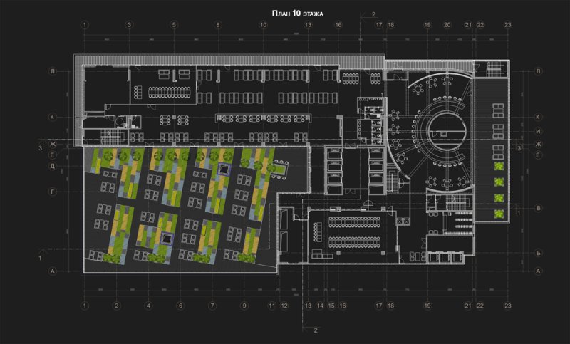 Фото проекта «Бизнес центр со спортивным комплексом» — МОА