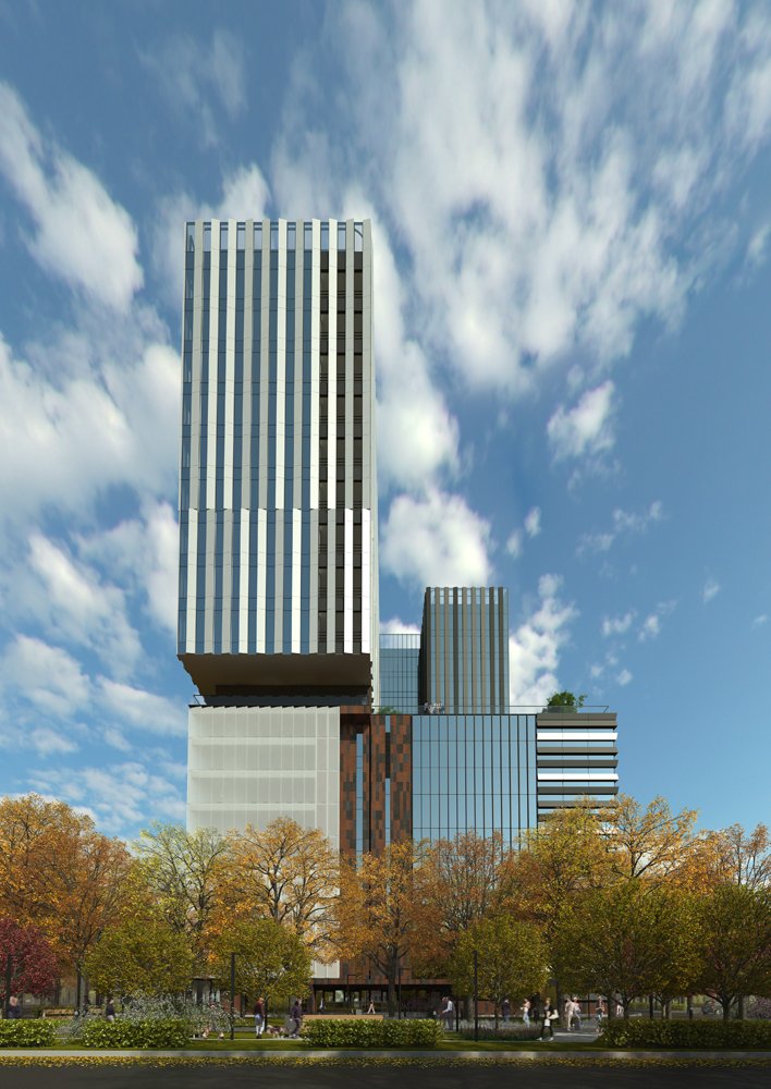 Фото проекта «Бизнес центр со спортивным комплексом» — МОА