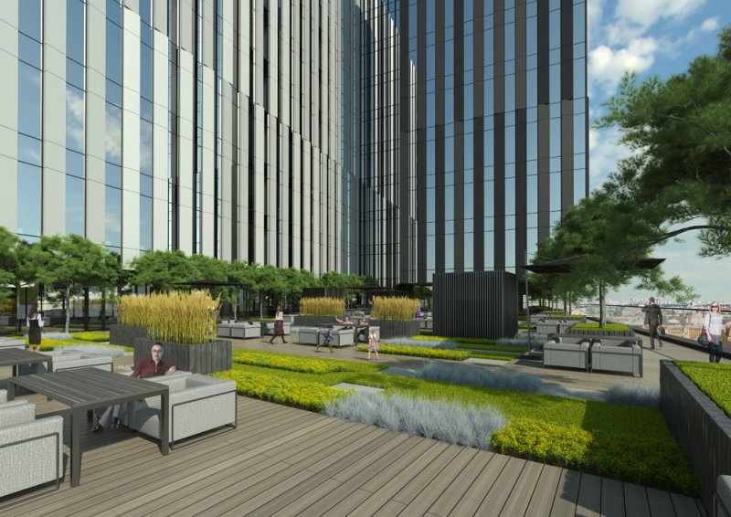 Фото проекта «Бизнес центр со спортивным комплексом» — МОА