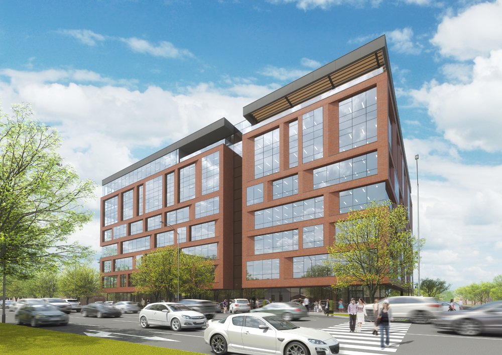 Фото проекта «Офисное здание со встроенной автостоянкой» — МОА