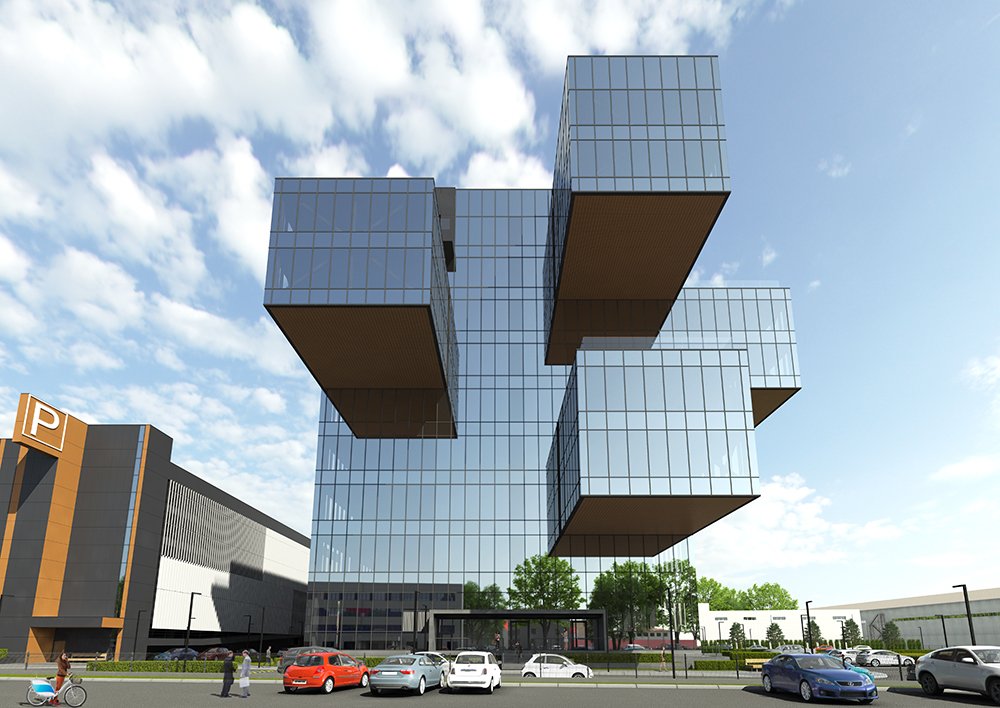 Фото проекта «Бизнес-центр со спортивным комплексом» — МОА