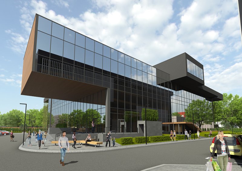 Фото проекта «Бизнес-центр со спортивным комплексом» — МОА