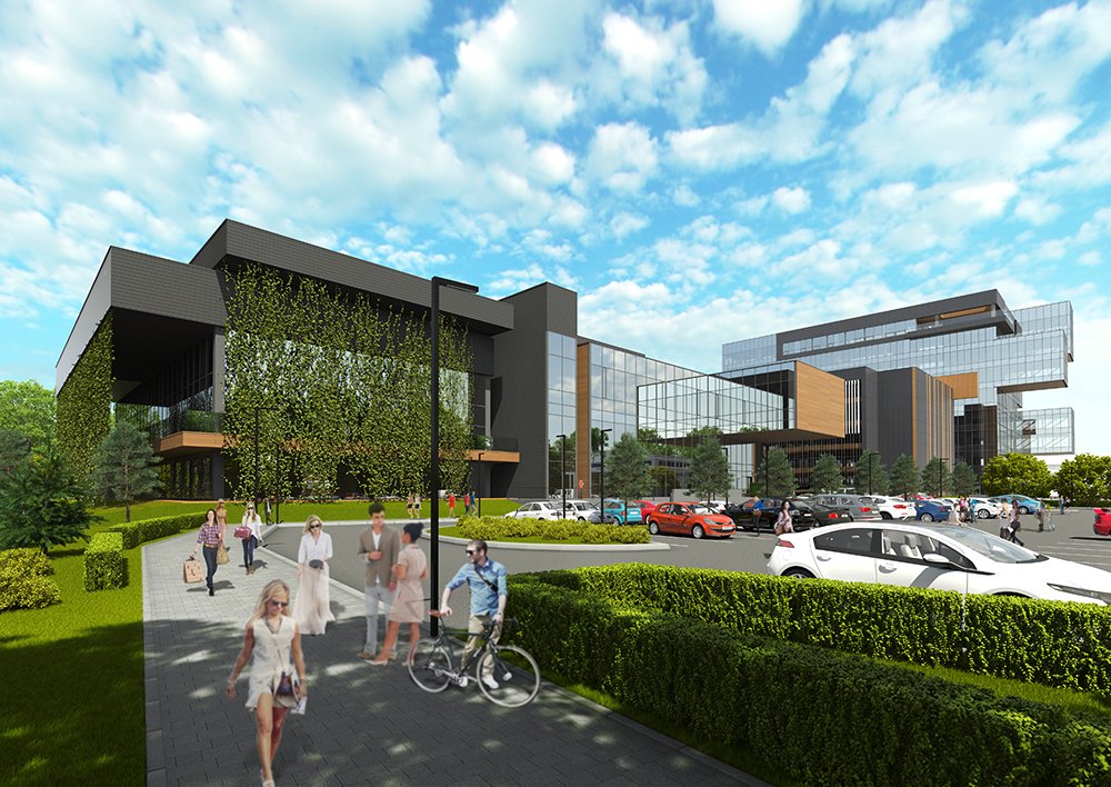 Фото проекта «Бизнес-центр со спортивным комплексом» — МОА