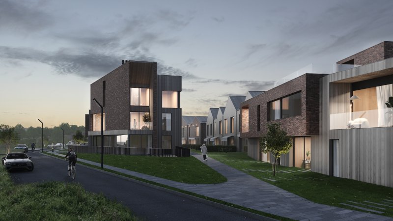 Архитектурный проект «Застройка в с. Красная Воля» — МОА